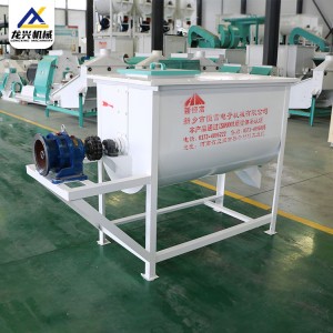 肥料化工廠攪拌機(jī) 魚蝦水產(chǎn)飼料混合機(jī) 雙螺帶攪拌效率高 龍興機(jī)械